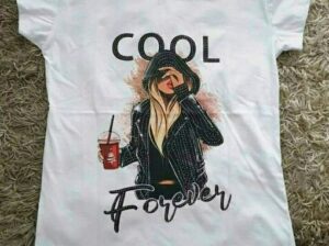 Koszulka Cool Forever biel