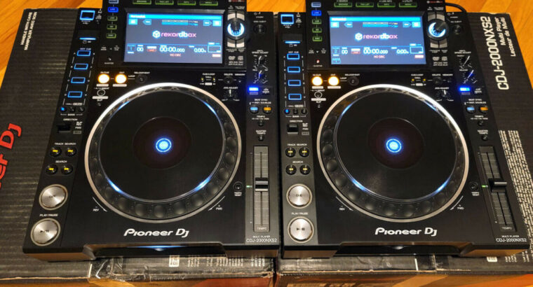 Pioneer CDJ-3000, CDJ 2000 NXS2, DJM 900NXS2
