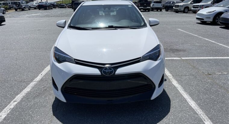 I would like to sell my 2019 Toyota Corolla LE